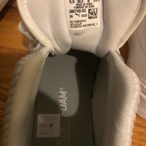 All white Pumas - Picture 2 of 4